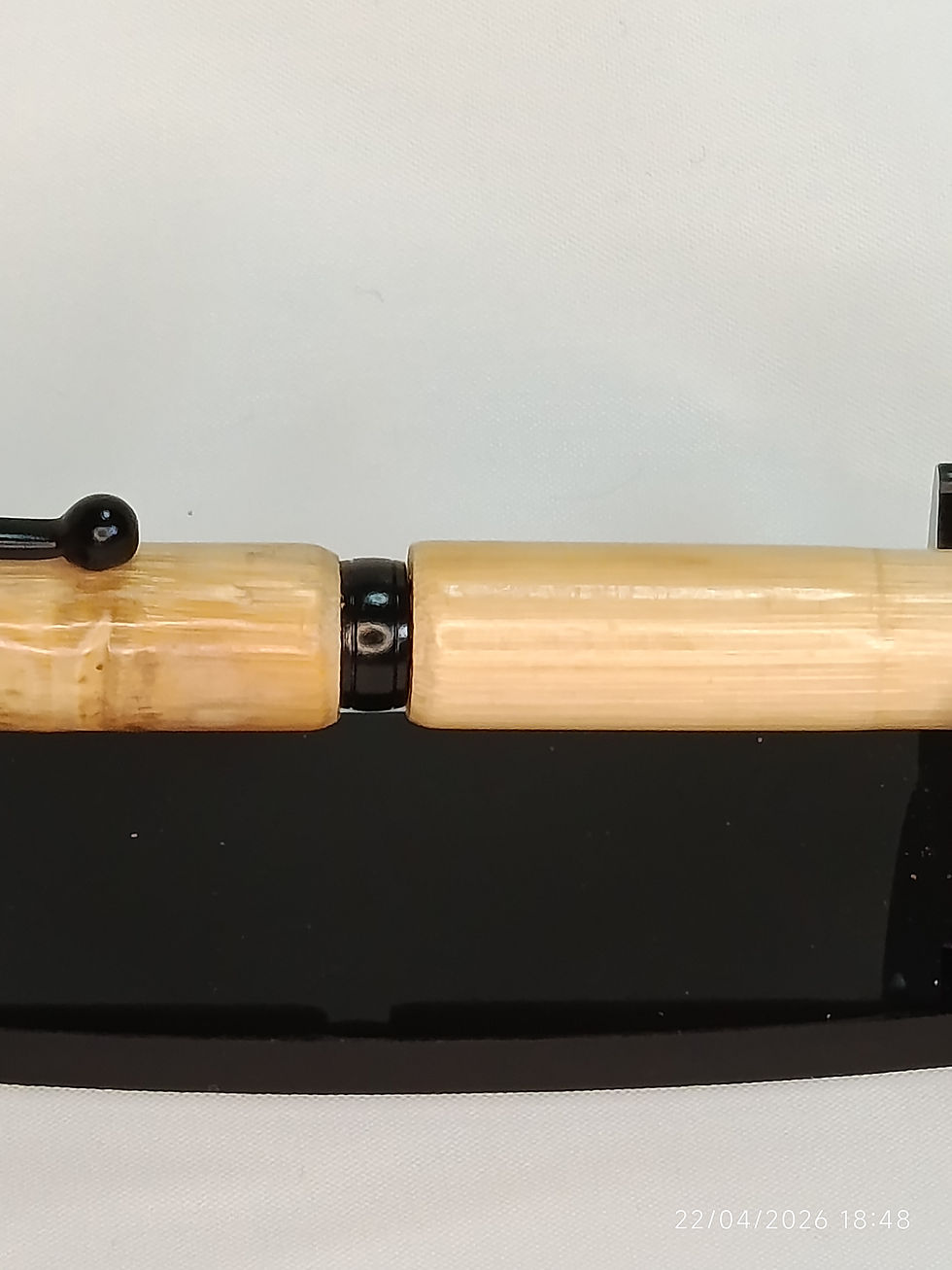 Miniatura: Penna a sfera fatta a mano con legno di bambu