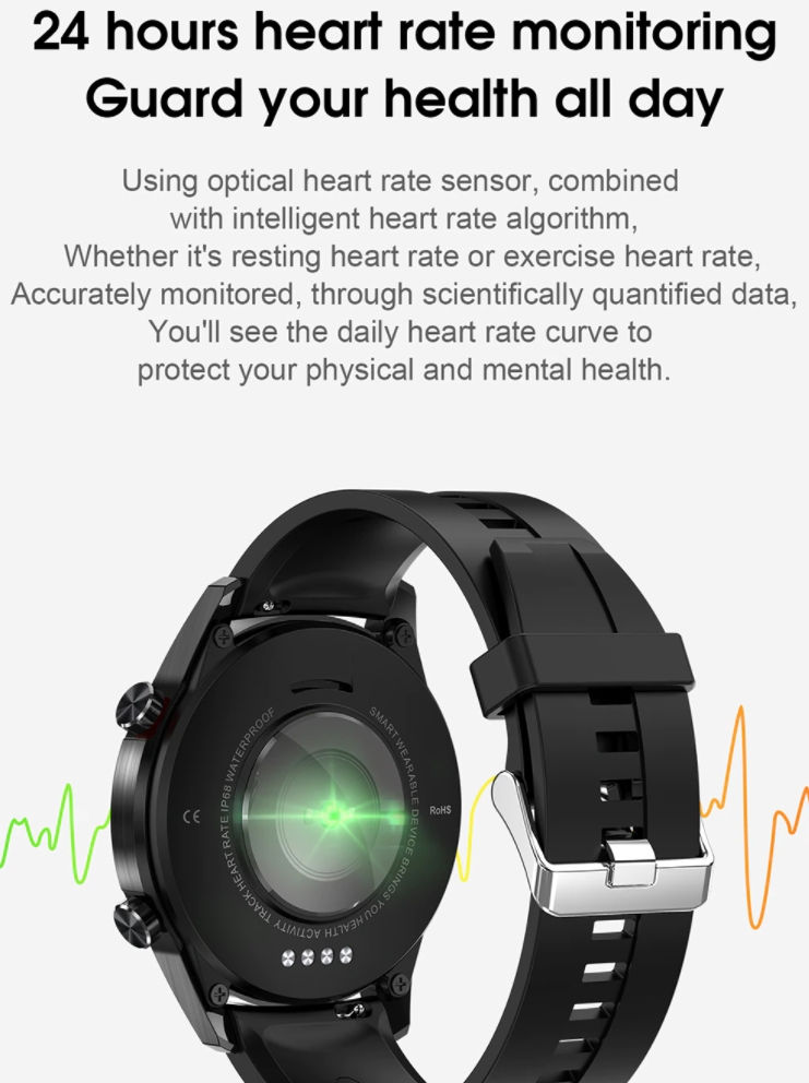 Miniatura: Orologio smart watch Xiaomi Android IOS con decine di caratteristiche diverse