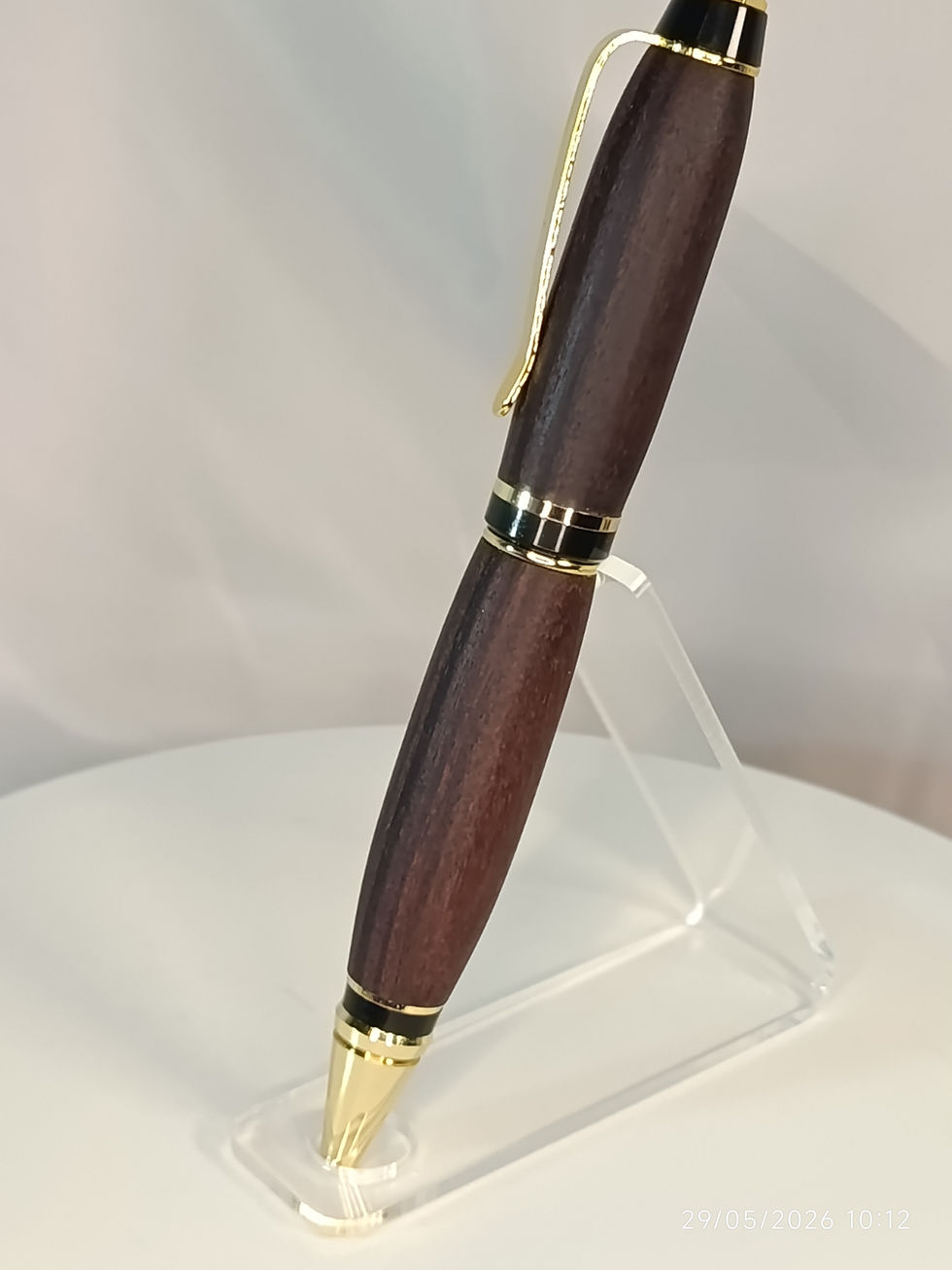 Miniatura: Penna fatta a mano con legno wenge