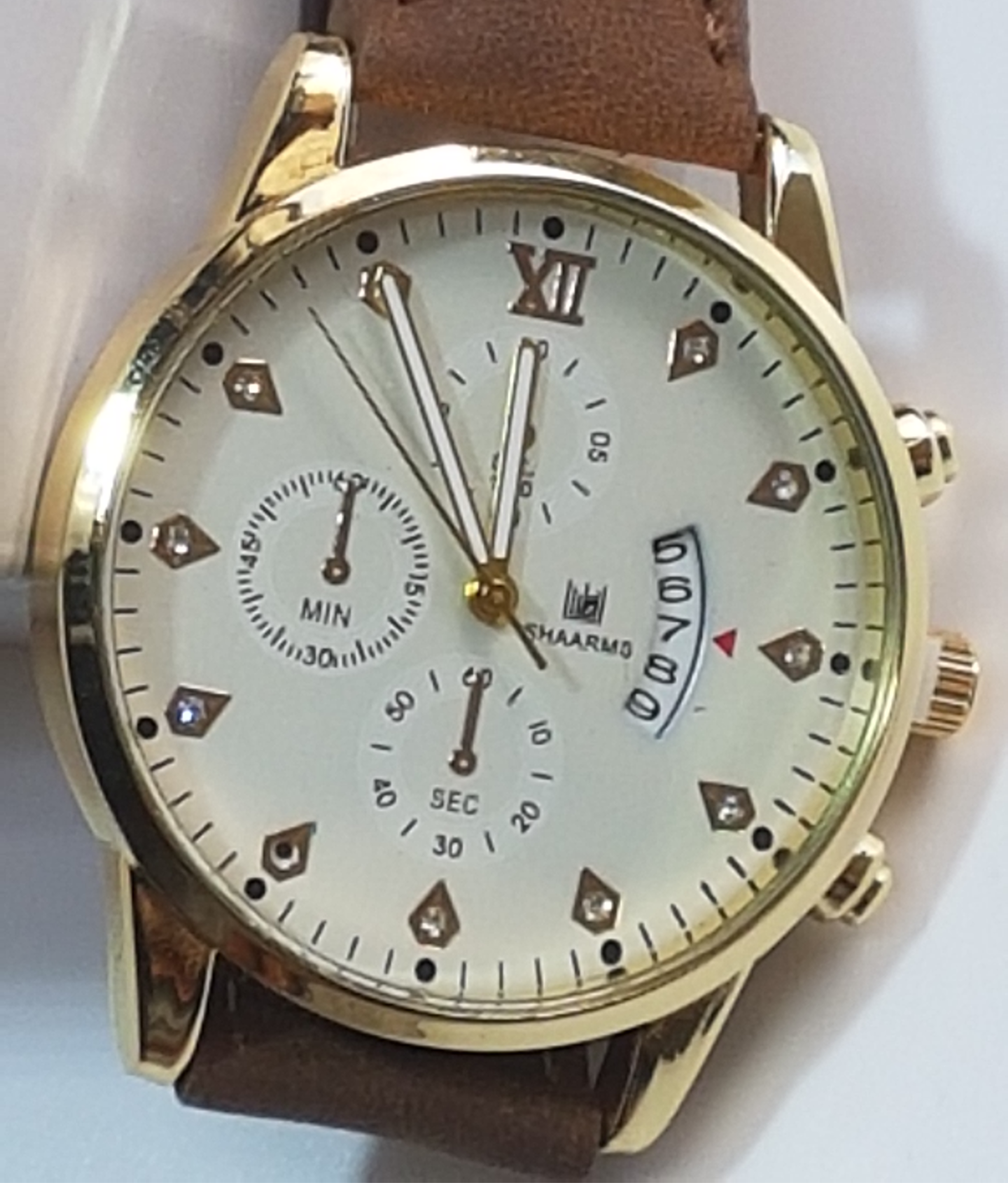 SHAARMS orologio originale sportivo BIANCO