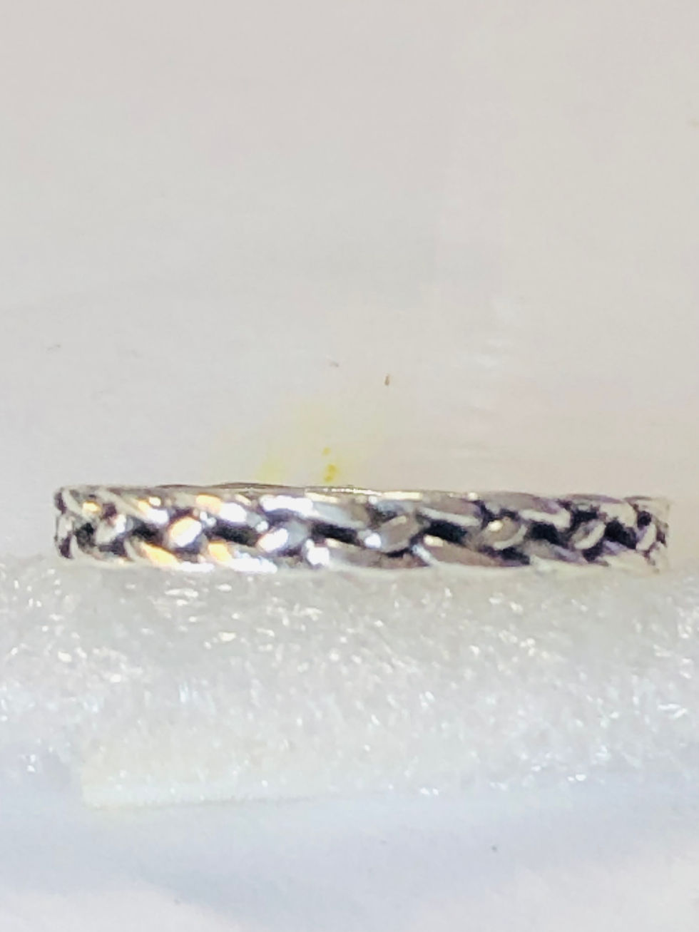 Miniatura: Anello stile tribale finemente lavorato mis.