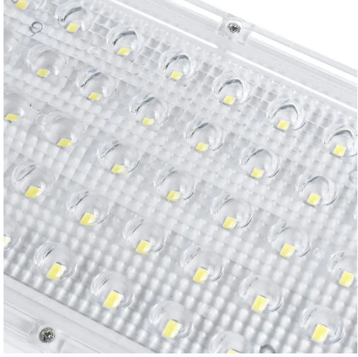 Miniatura: Lampada BIANCA  50W LED luce impermeabile  da usare anche all'aperto.