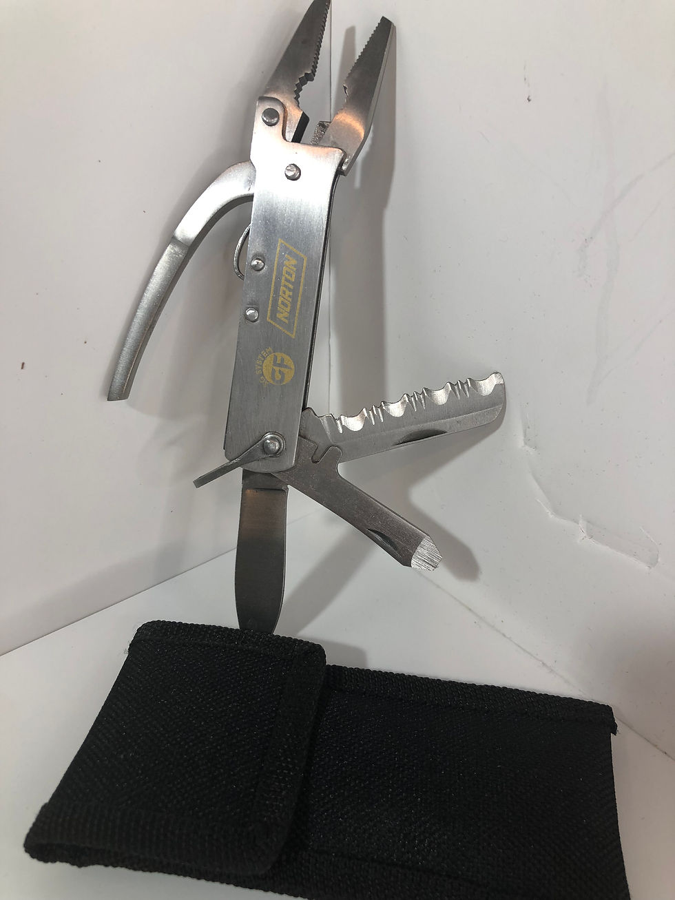 Miniatura: Pinza multiuso interamente in acciaio inox come da foto allegate