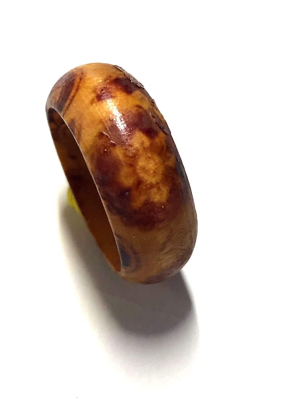Miniatura: Anello in legno di alta qualità e durezza FATTO A MANO misura 16