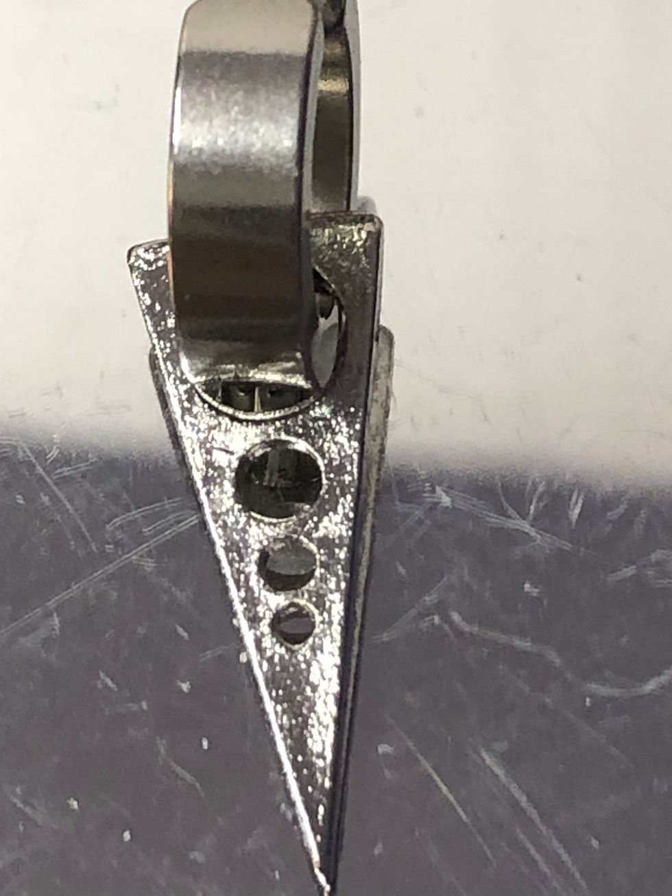 Miniatura: Orecchini di alta finitura in acciaio inox lucido