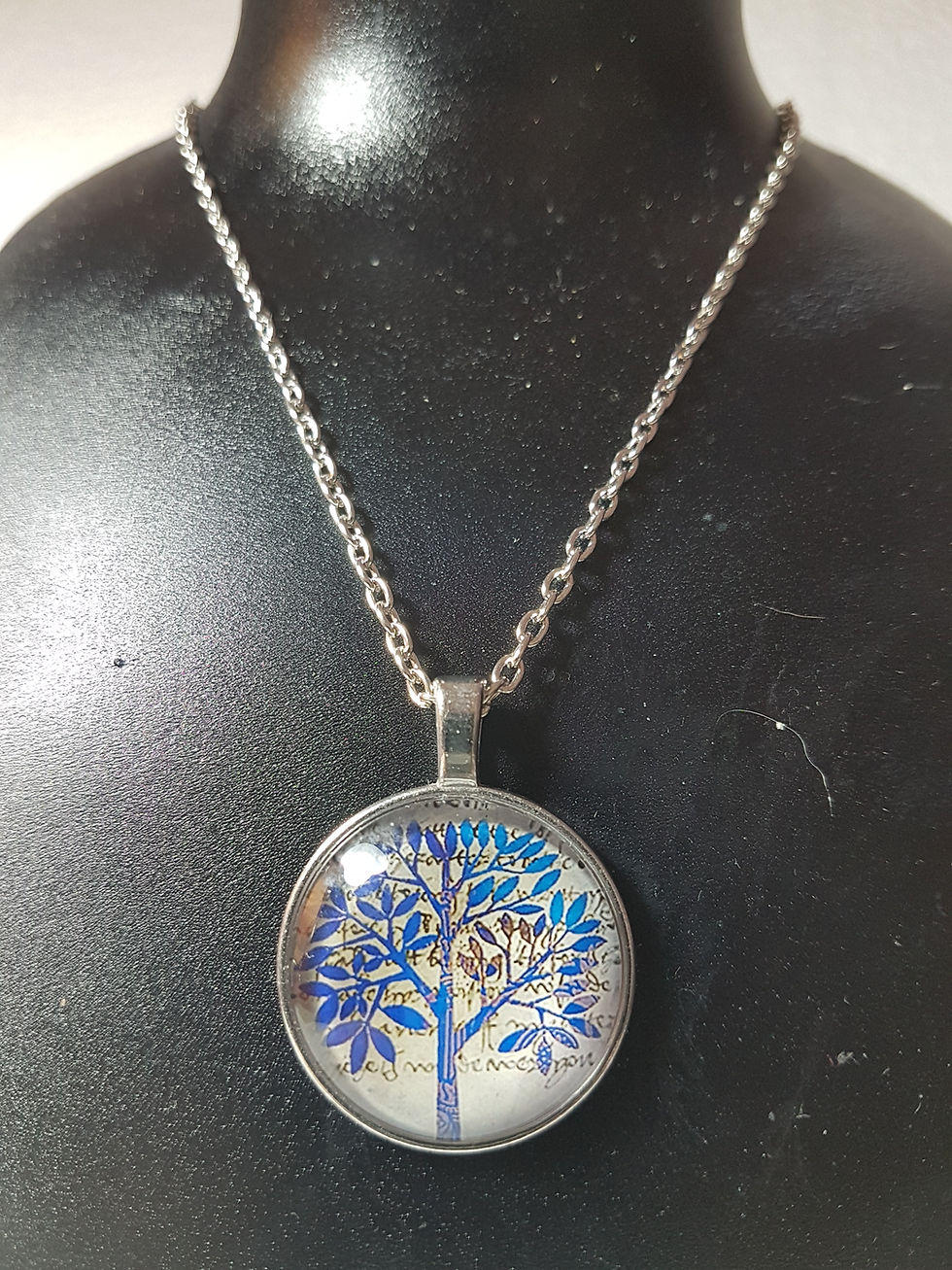 Miniatura: Collana con pendente stampa fiore