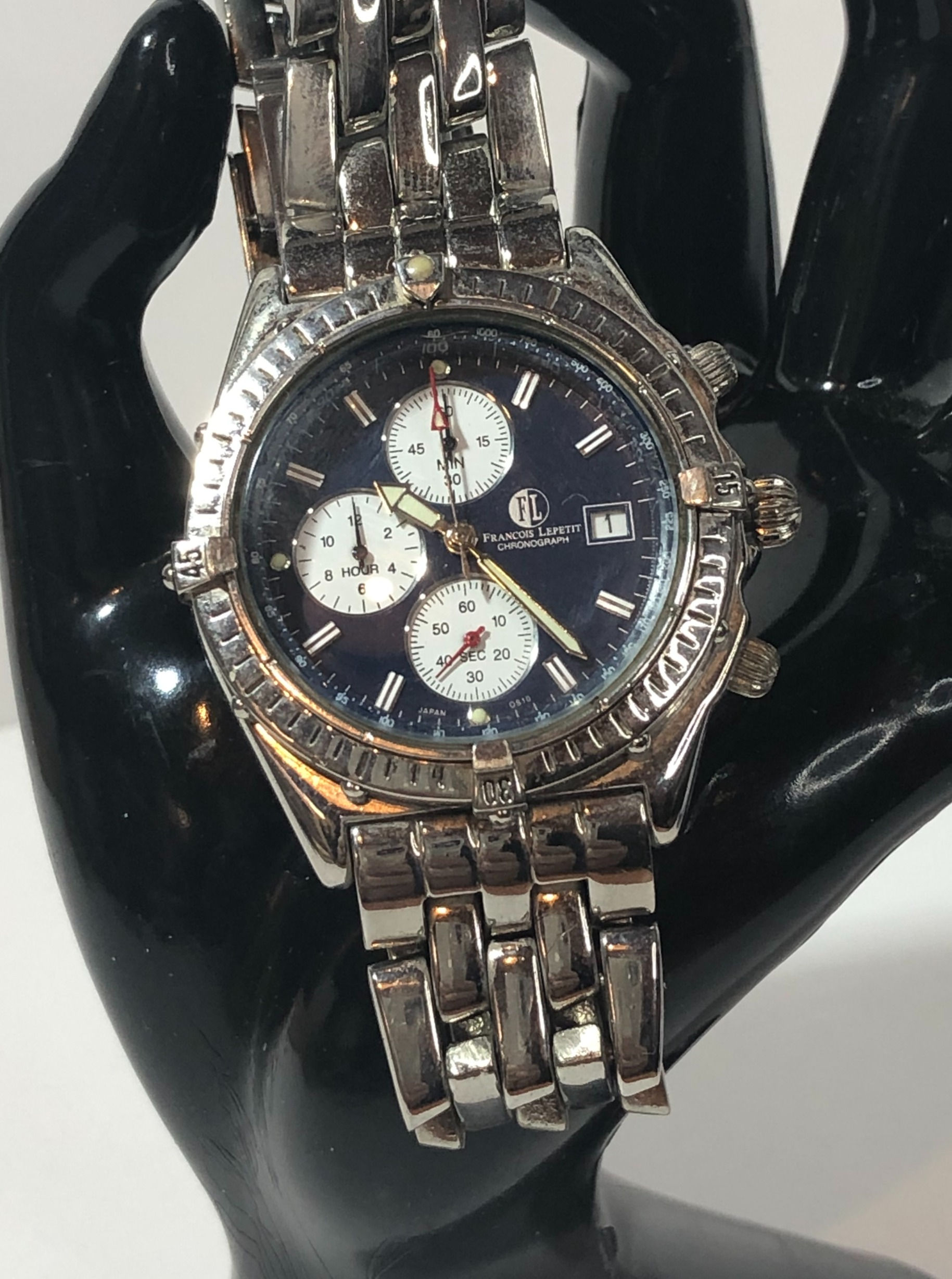 Orologio Francois Lepetit Originale vintage in buone condizioni, movimento giapp