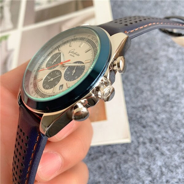 Miniatura: Glashütte Original Senator Orologio da uomo con cronografo