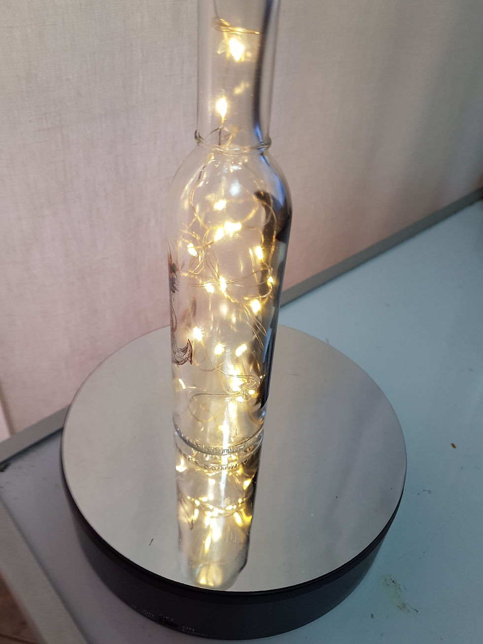 Miniatura: Lampada bottiglia a led per ambienti accoglienti e romantici
