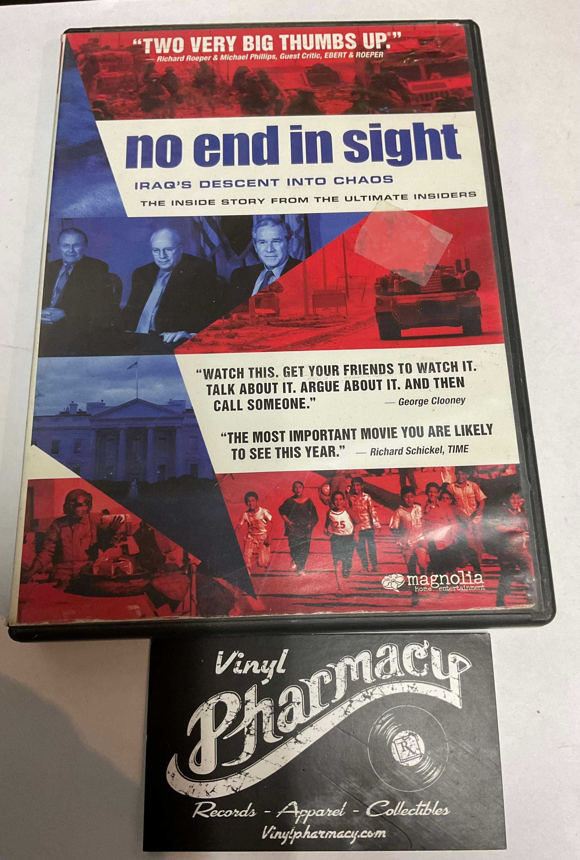 No End In Sight  Scott/Garlasco  (2007) DVD 