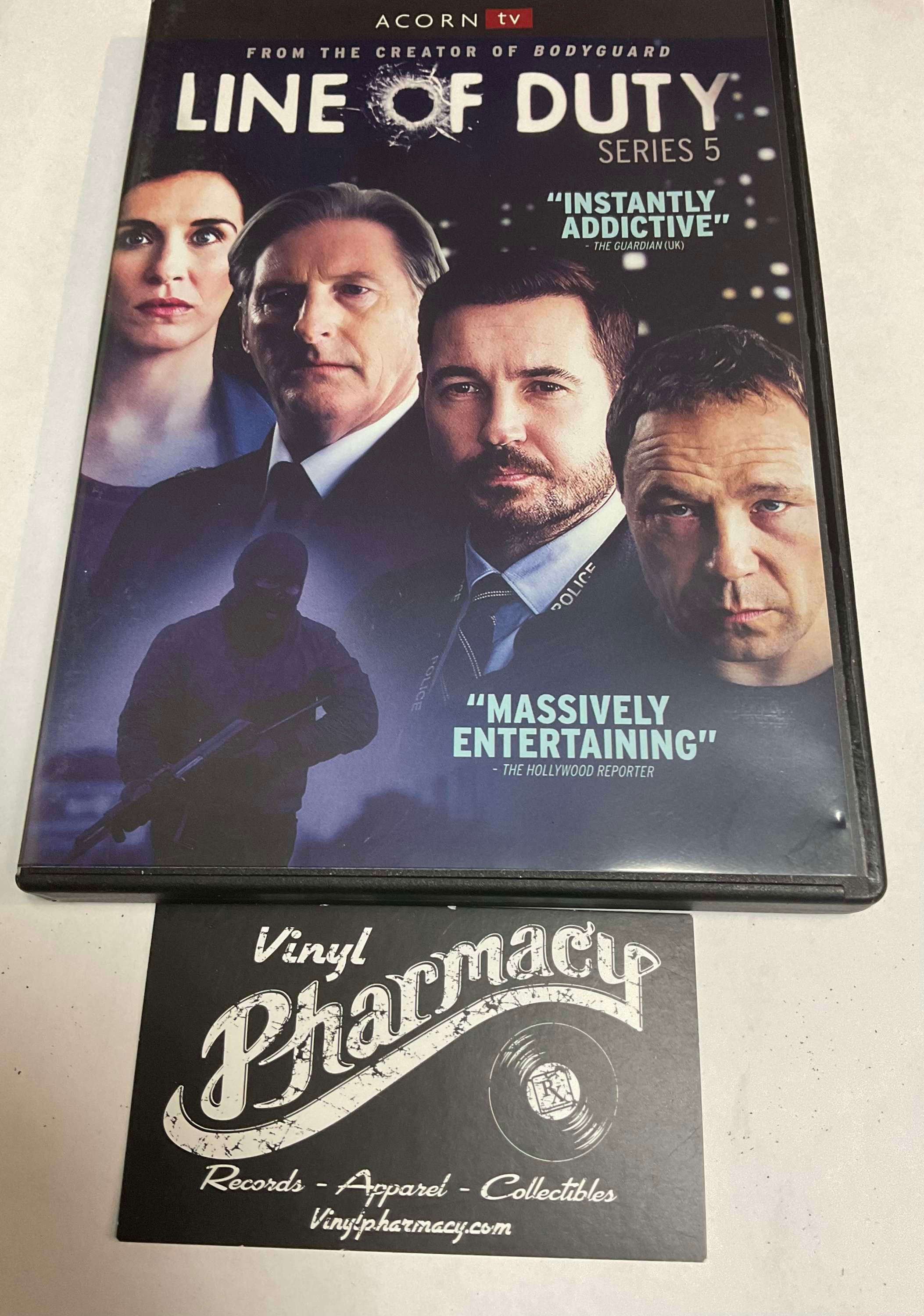 Line Of Duty  Series 5  Compston/McClure  2 Disc Set  (2019) DVD 