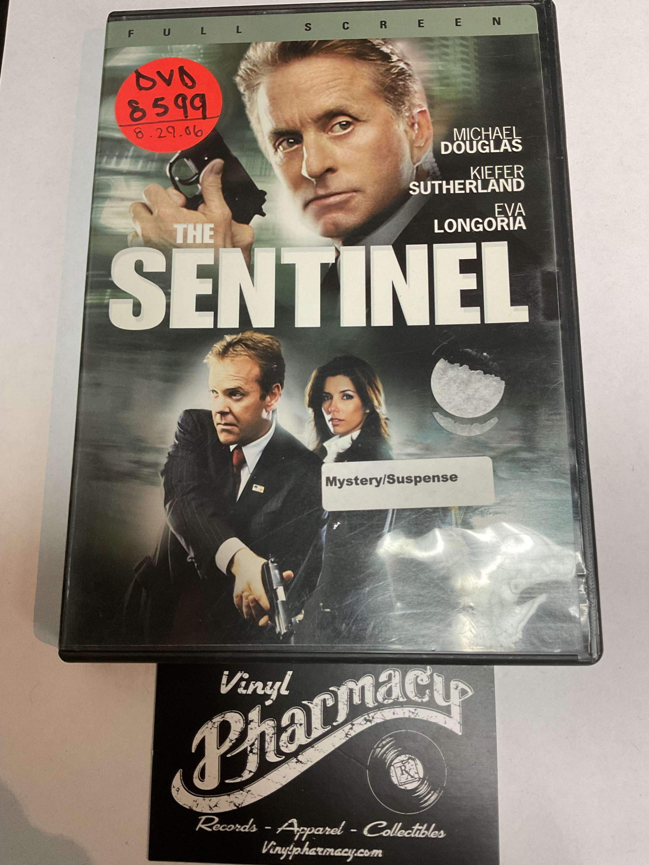 The Sentinel  Douglas/Sutherland/Longoria  (2006) DVD 