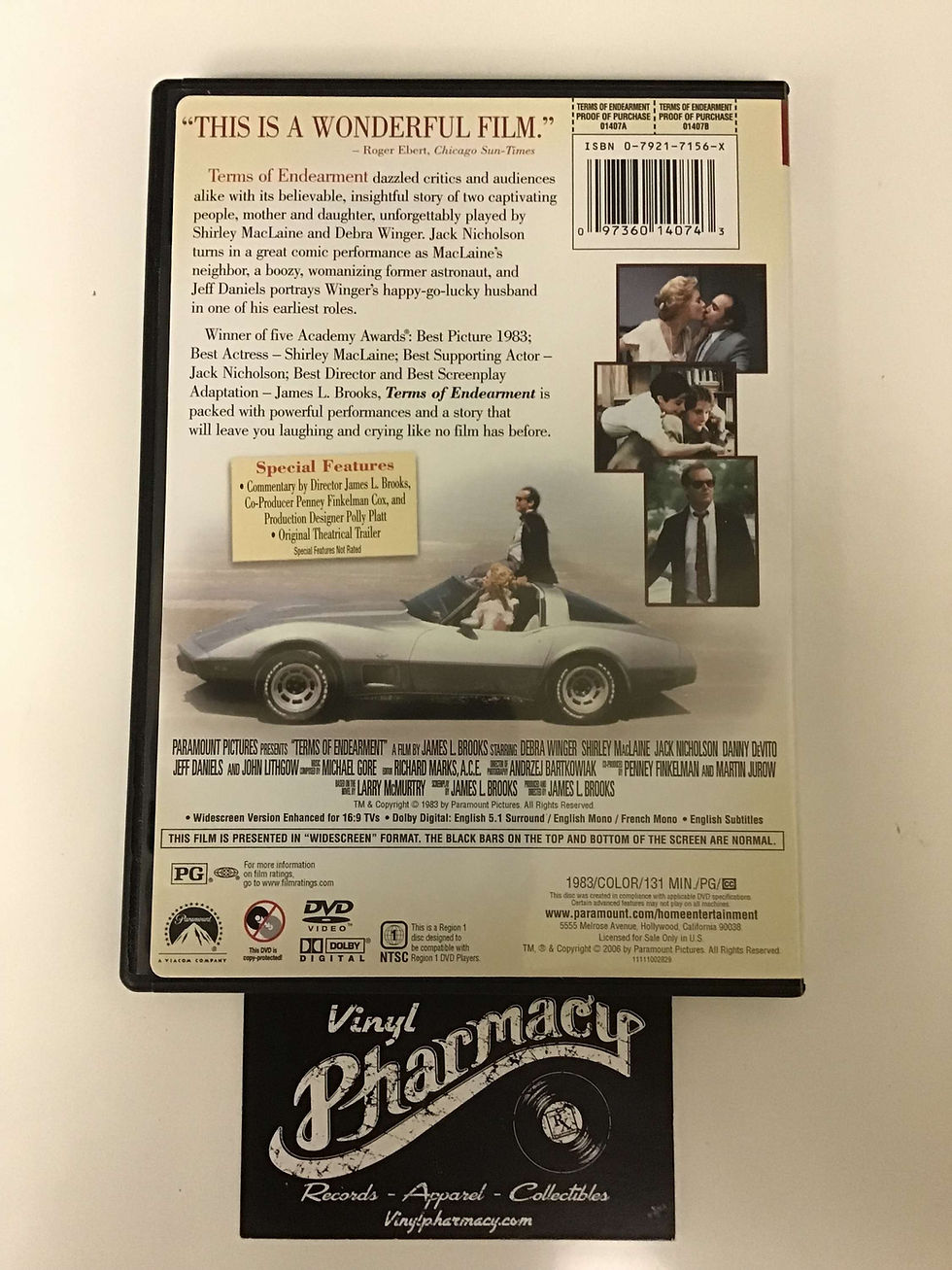 Thumbnail: Tears Of Endearment : MacLaine/Nicholson/Winger