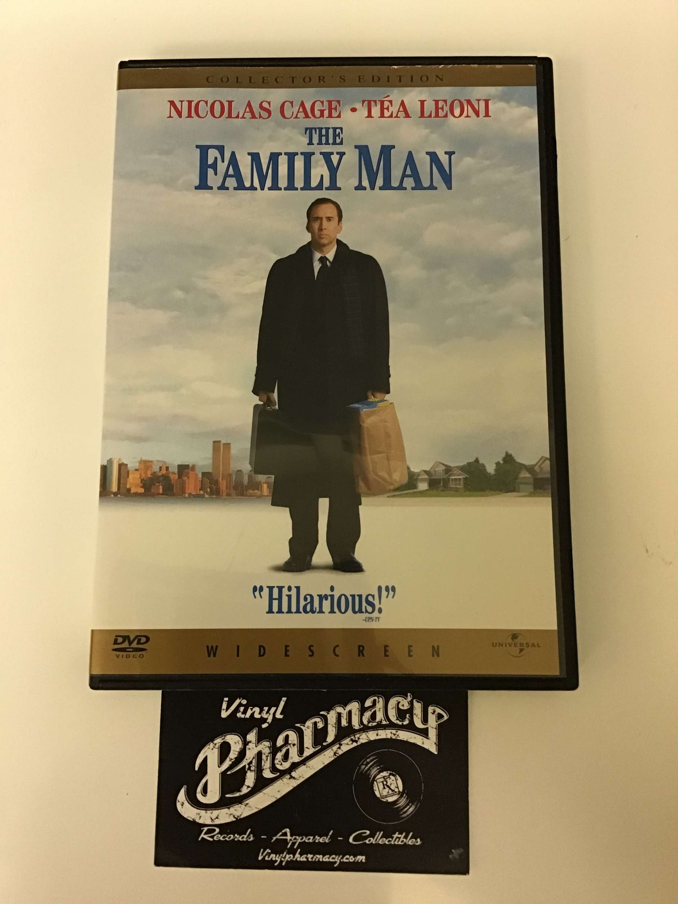 The Family Man : Nicolas Cage/Tea Leoni  (2001) DVD 