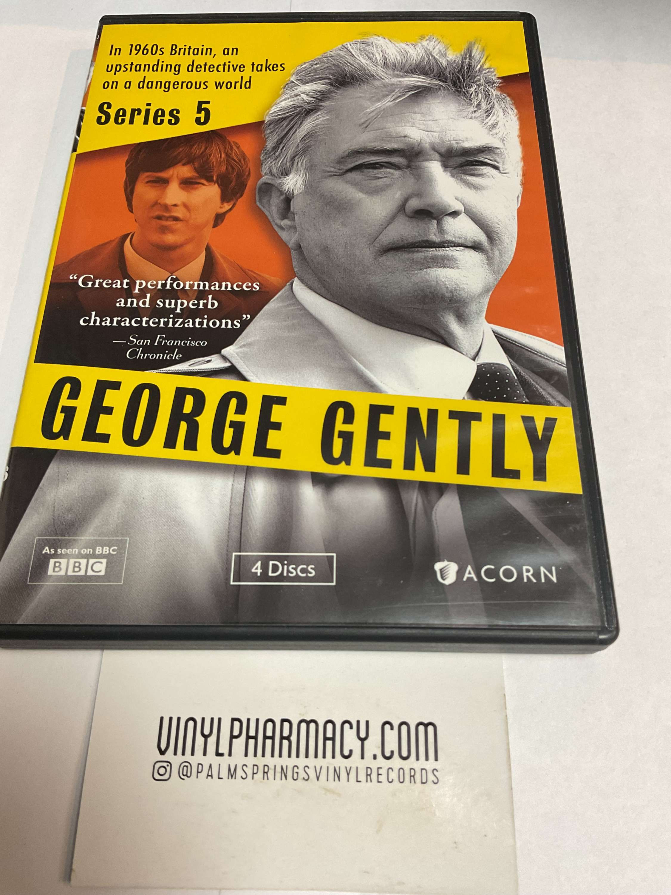 George Gently  Martin Shaw Series 5 - 4 Disc Set 