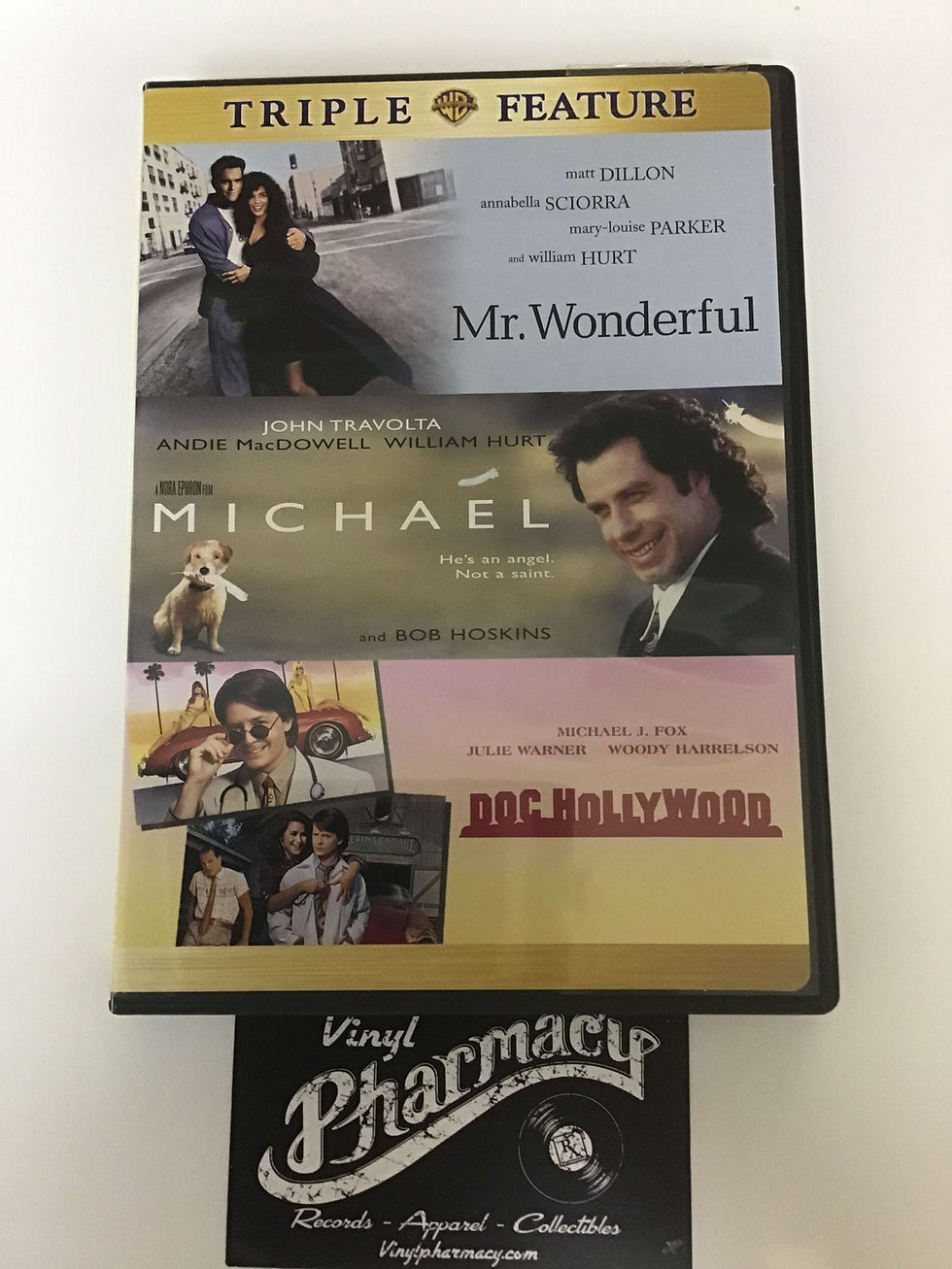 Thumbnail: Triple Feature : Mr. Wonderful/Michael/Doc Hollywood  DVD