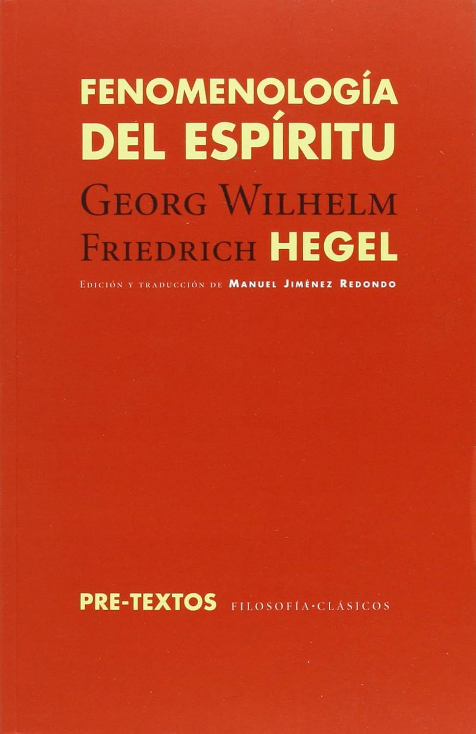 Fenomenología del espíritu