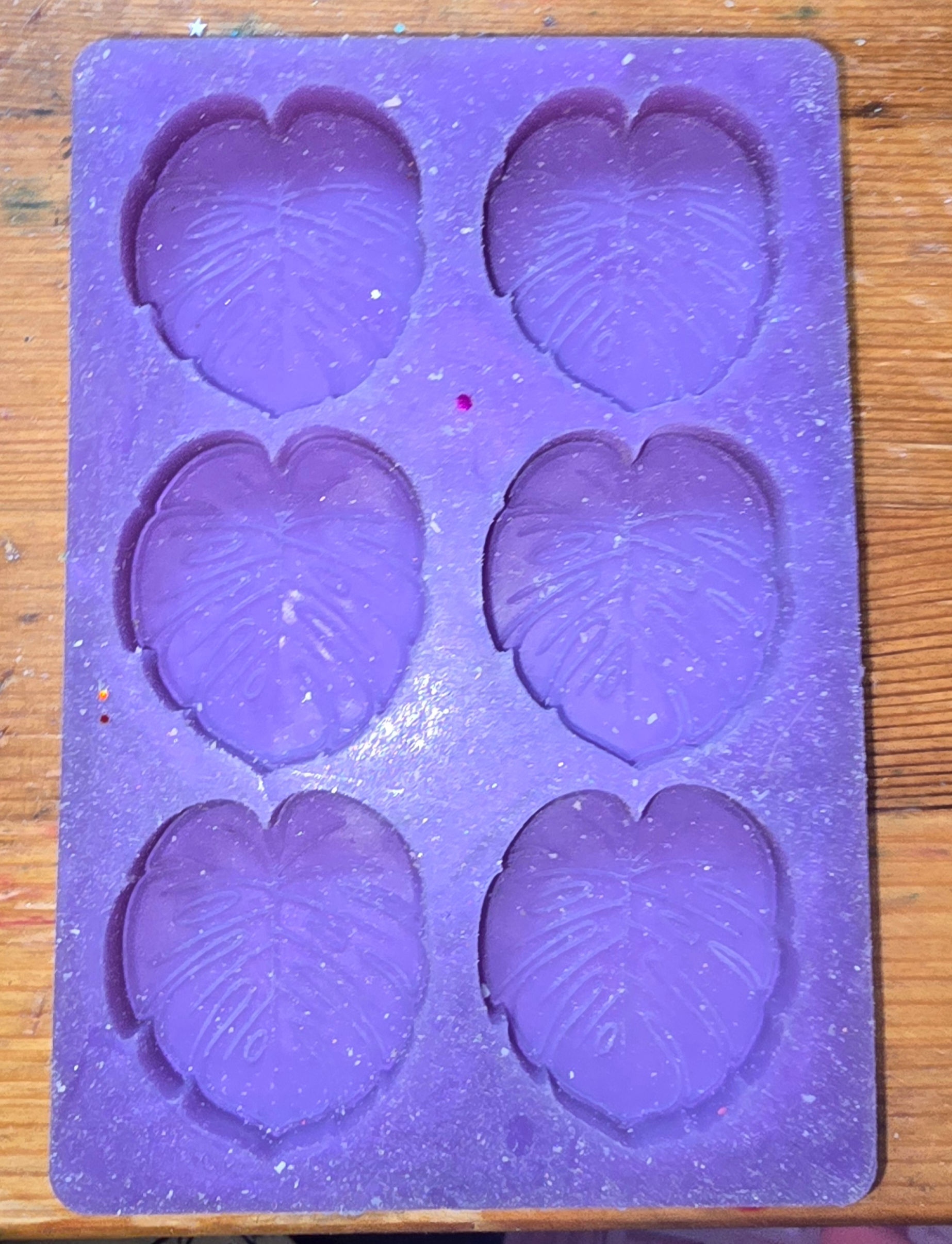 Laser craft cheese plant leaf mould