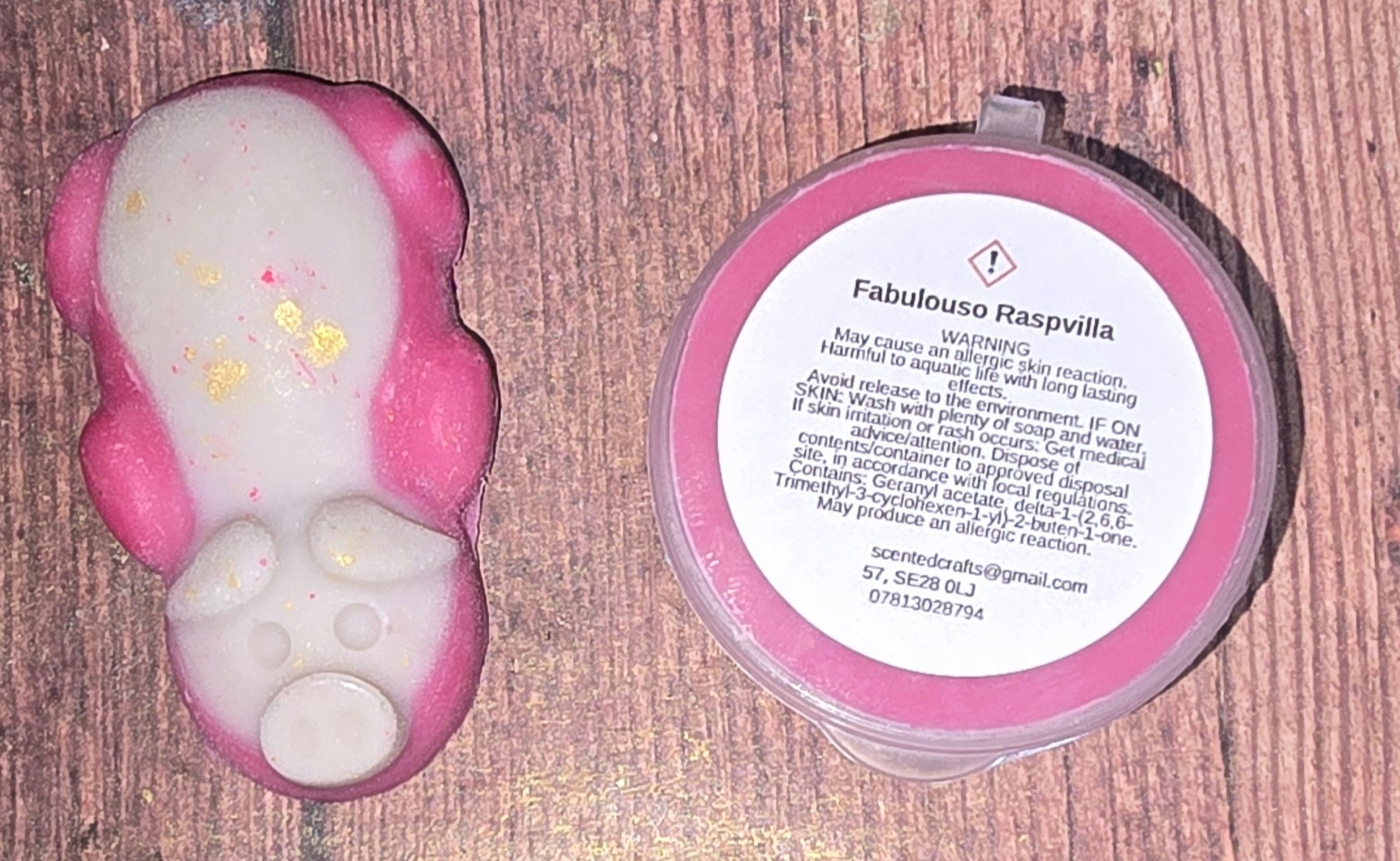 Raspvilla  ( fabulouso)  fragrance - mixed sizes 