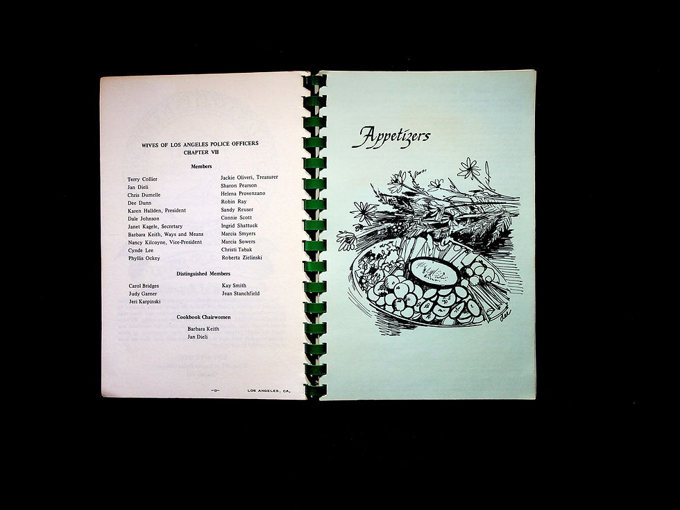 Miniatura: Cop's Cookery: Wives of Los Angeles Police Officers