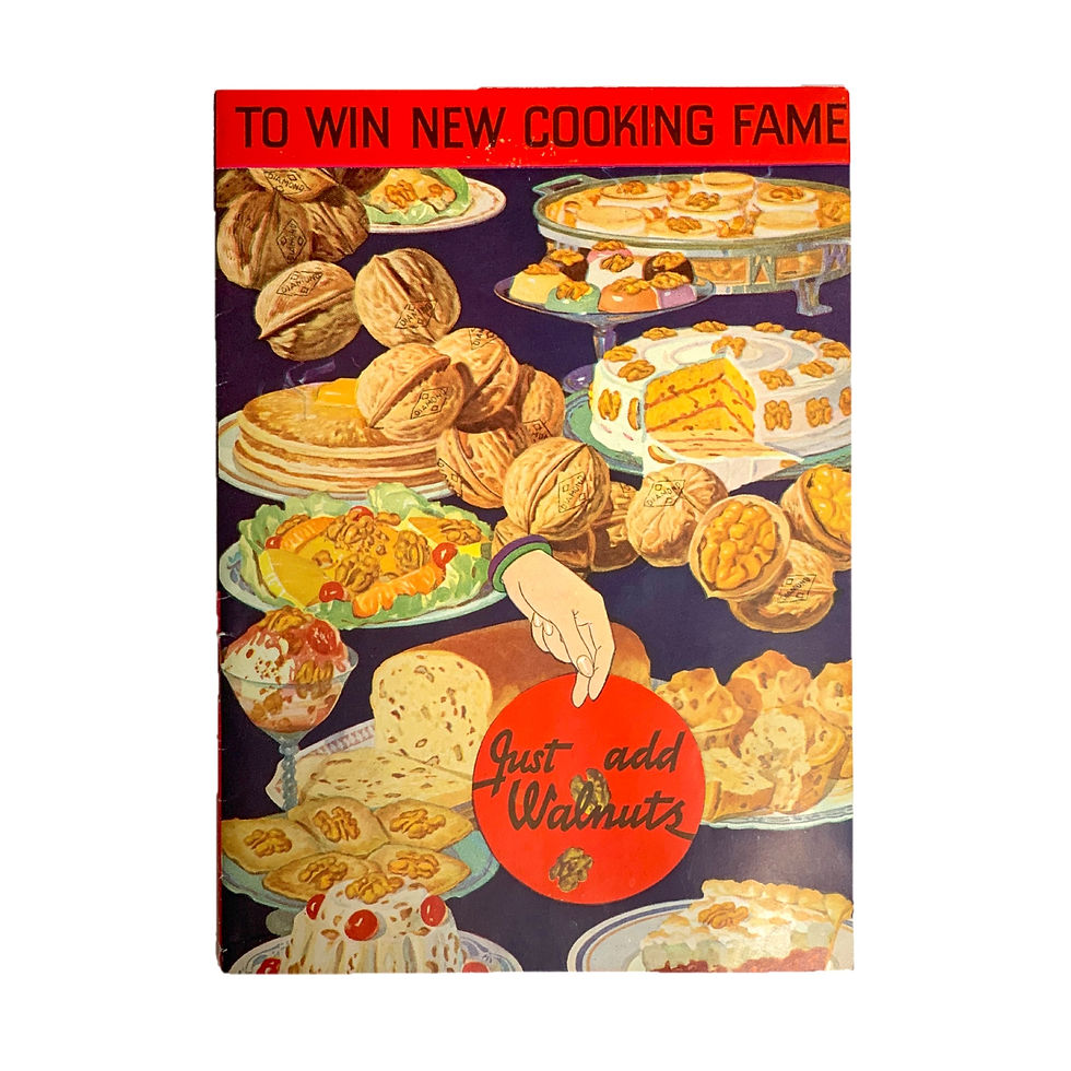 To Win New Cooking Fame just add Walnuts