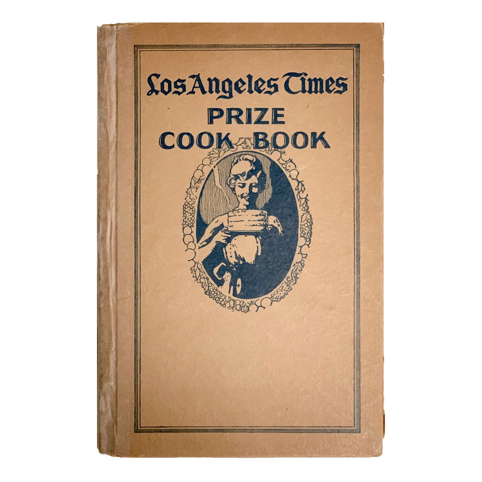 Los Angeles Times Prize Cook Book