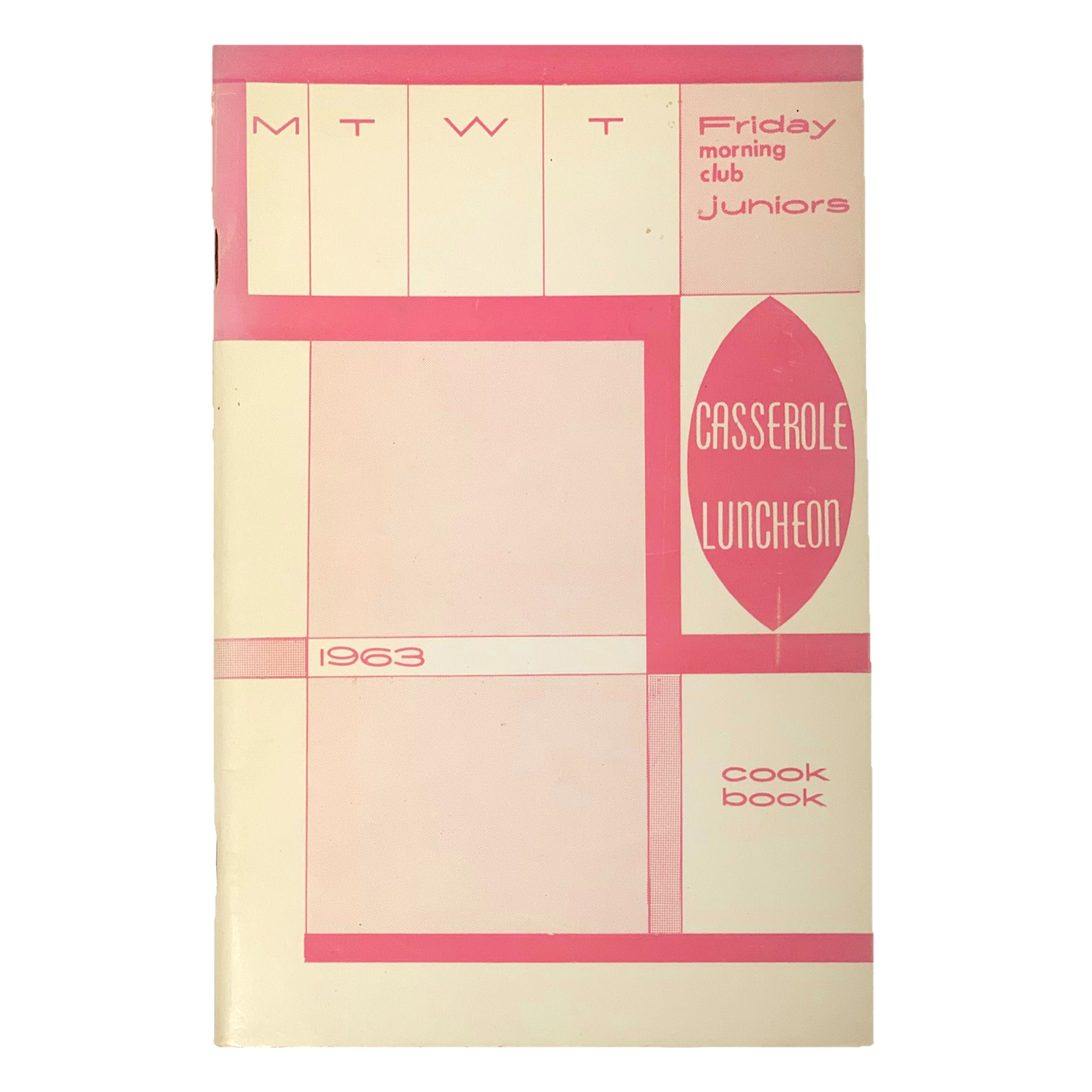 Friday Morning Club Juniors Cook Book