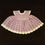 Thumbnail: Shell Stitch Lace Baby Dress (0-3 months)