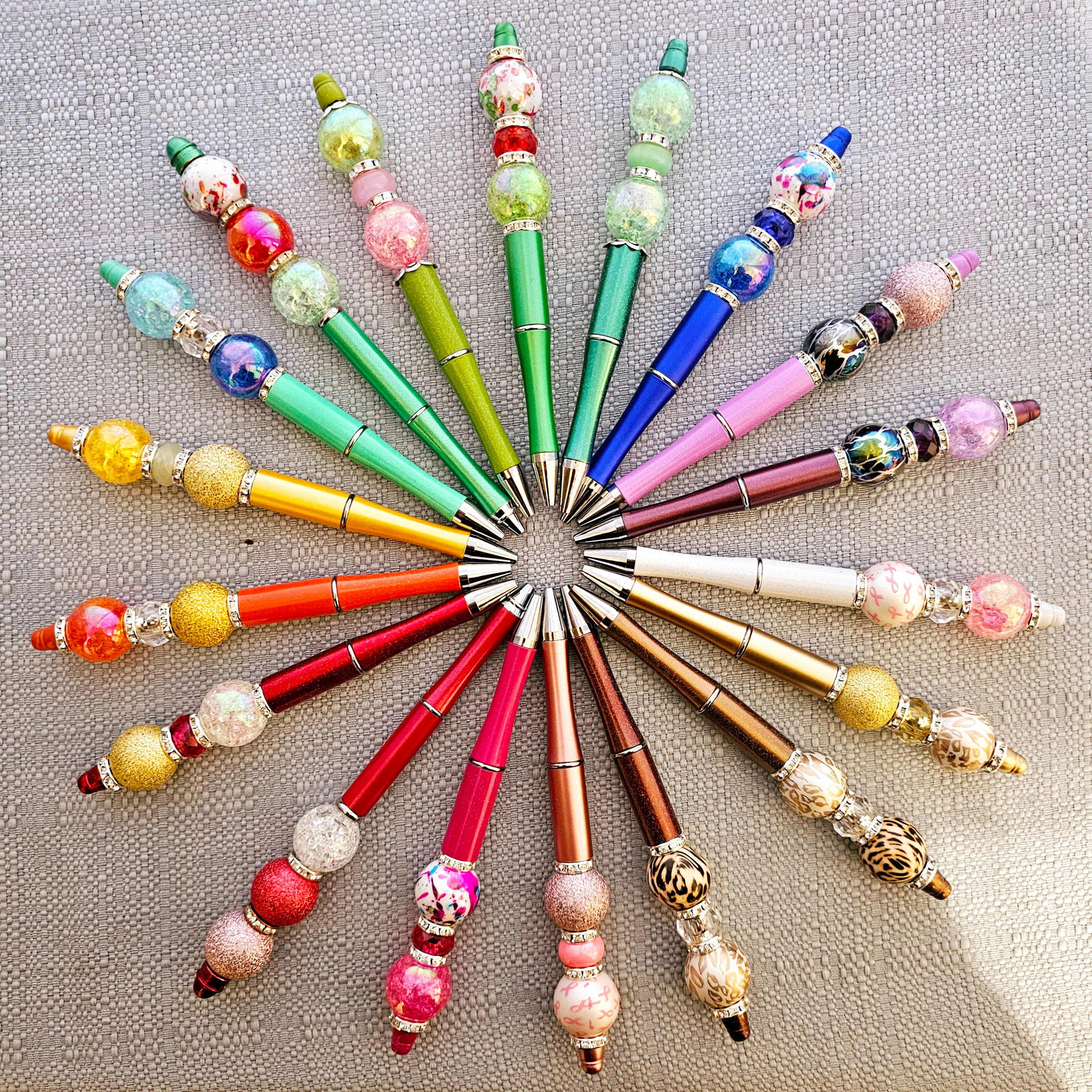 "Beads & Baubles" Beaded Ink Pens