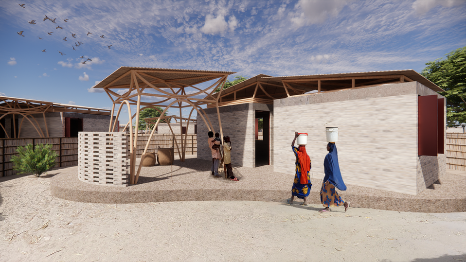 Vivienda de Emergencia en Nigeria por Medrano Arquitectura