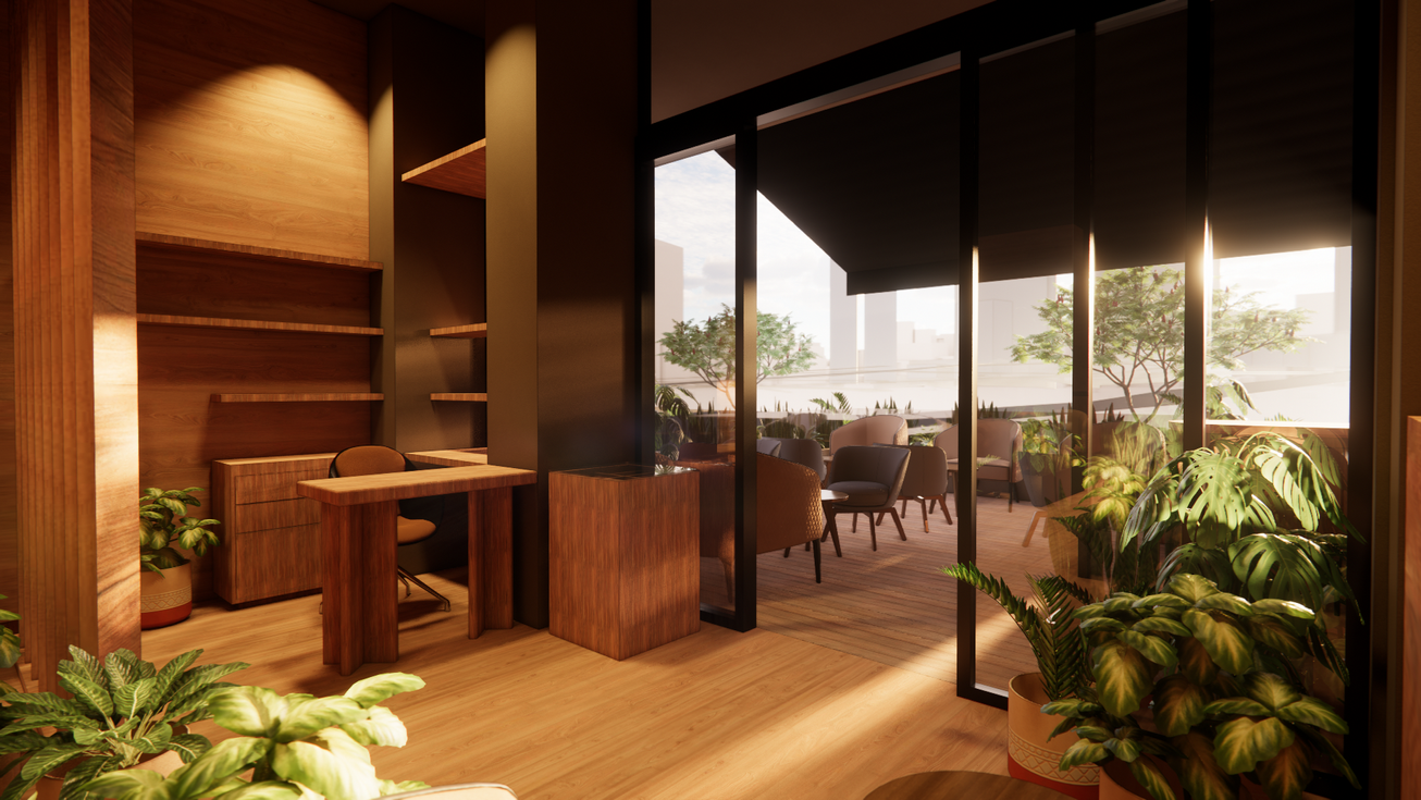 Recepción de casa turrent polanco sobre avenida masaryk, diseño interior por Medrano Arquitectura