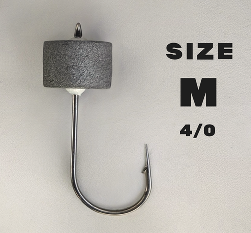 big fish on hook Amazon.com : SANLIKE Big Fishing Hook Tuna Hook 1/2 inch Thread Two-Hole  304 Stainless Steel Giant Saltwater Hook with 19 Feet Rope for Fishing  Saltwater Offshore Ice Tool : Sports & Outdoors