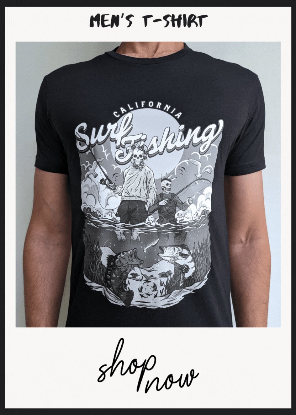 California Surf Fishing Catching Big Fish from Shore