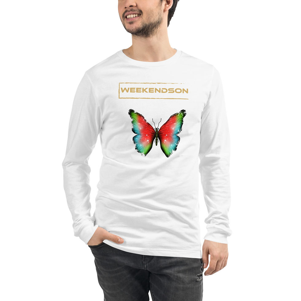 Thumbnail: Weekendson "The Trap" Characters Unisex Long Sleeve Tee