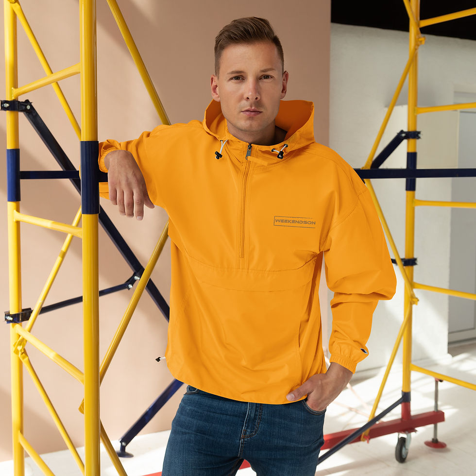 Thumbnail: Weekendson Embroidered Champion Packable Jacket