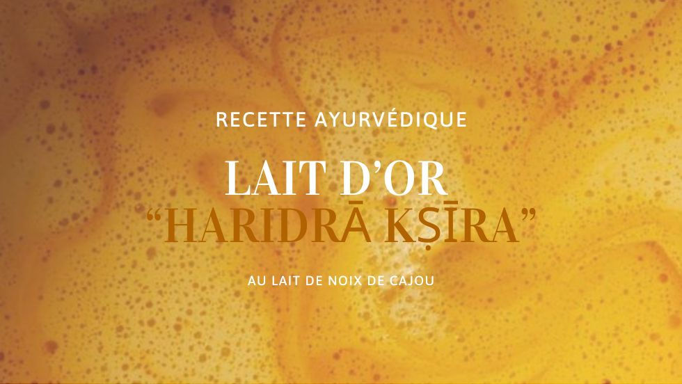 Recette de LAIT D’OR : du soleil dans ta tasse