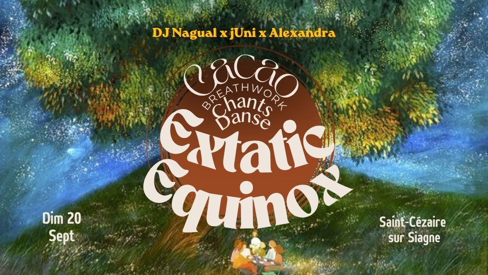 Extatic Equinox : Cacao, Breathwork, Chants, Danse