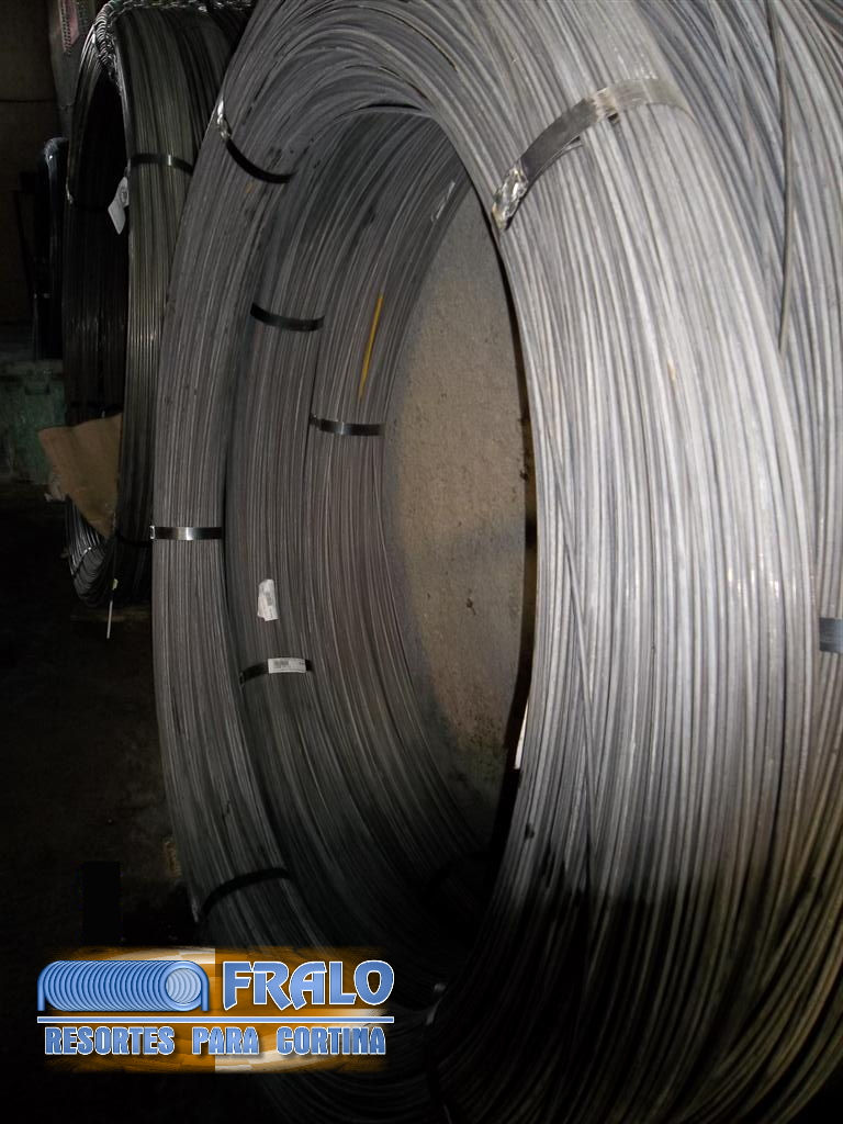 Resorte para cortina metálica