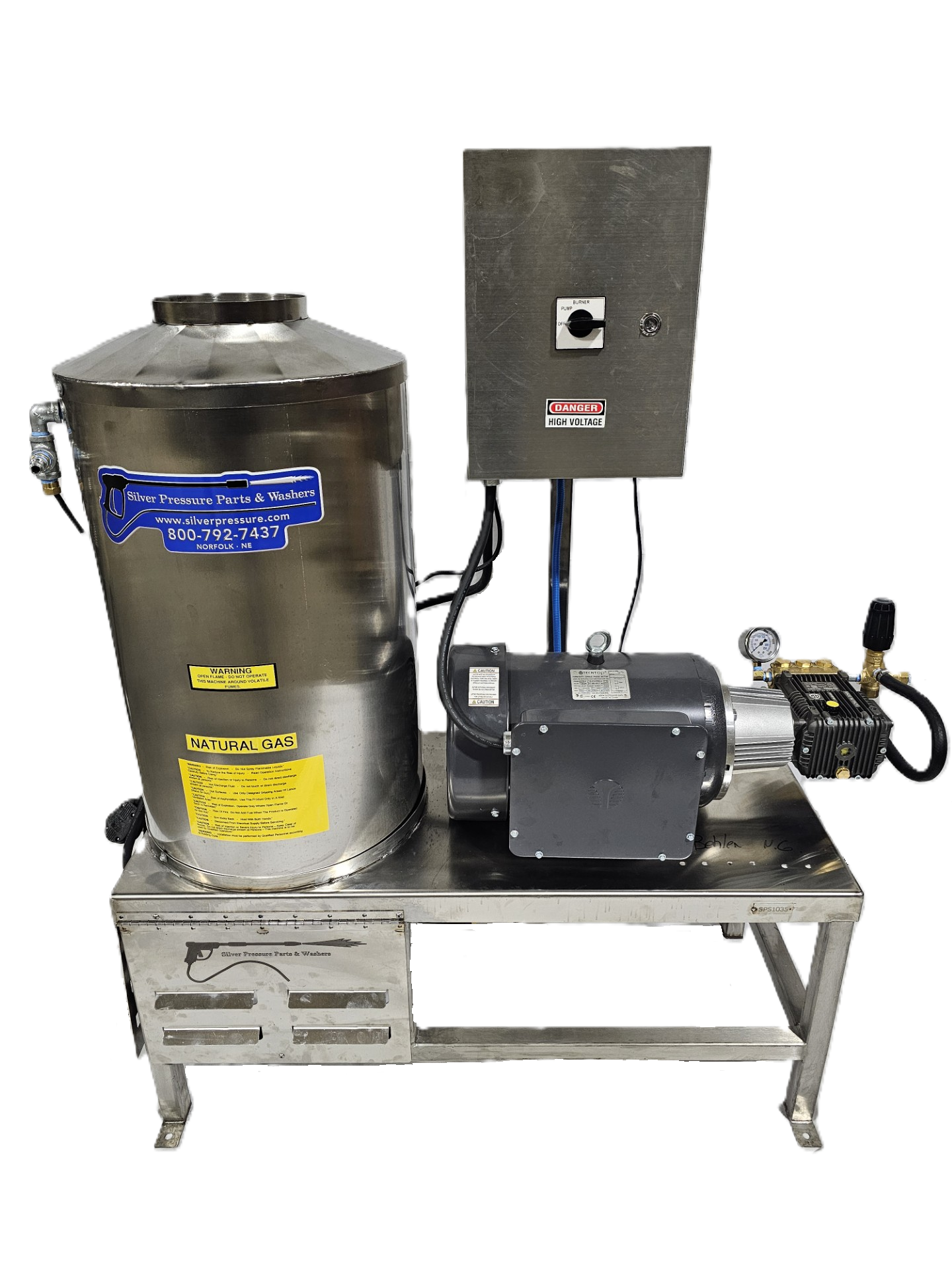 Hot Stand Stationary Pressure Washer