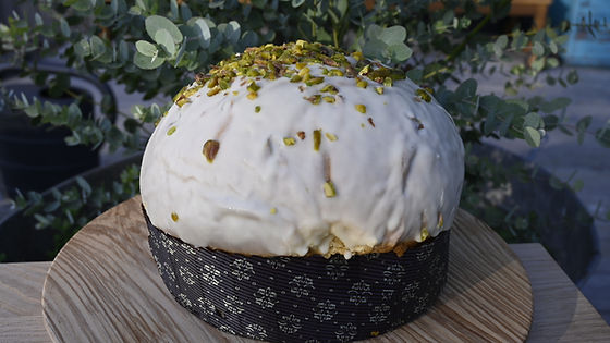 ★ Panettone con crema di Pistacchio