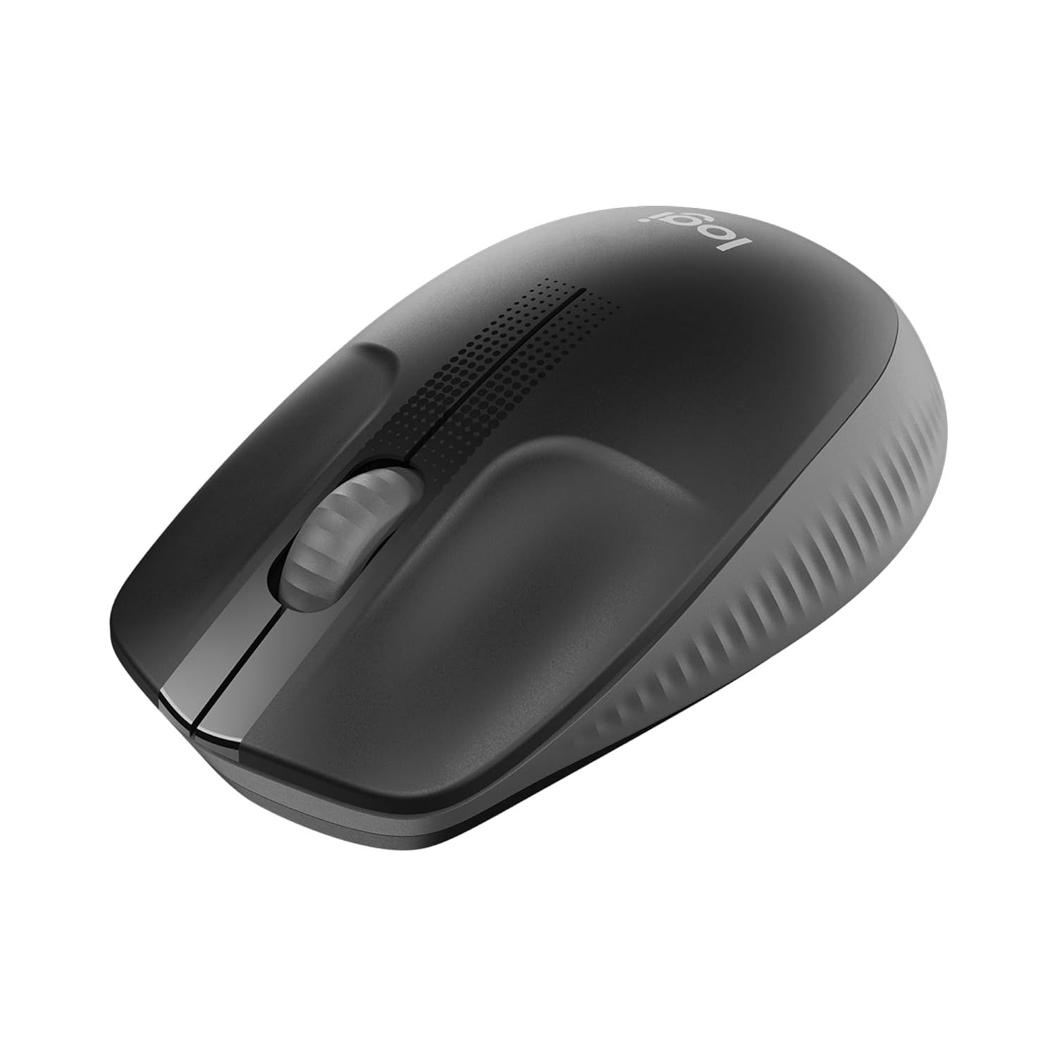 Logitech M190 Wireless Mouse , Full Size Ambidextrous Curve Design, 18-Month Bat