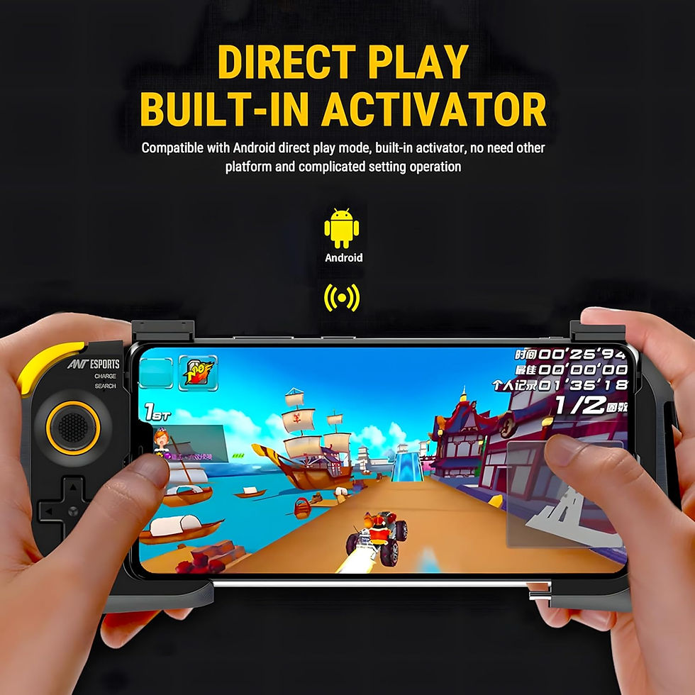 Thumbnail: Ant Esports MG15 Super Cube Wireless Game Controller with Smartphone Holder, com