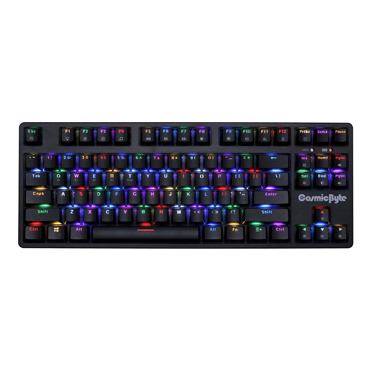 Cosmic Byte CB-GK-39 Trinity 3 Modes WiFi + Bluetooth + Wired Optical Swappable
