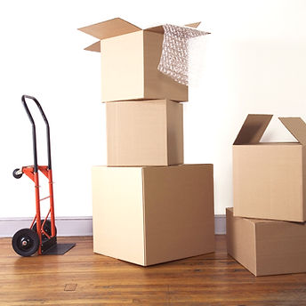 Cardboard Boxes Stack