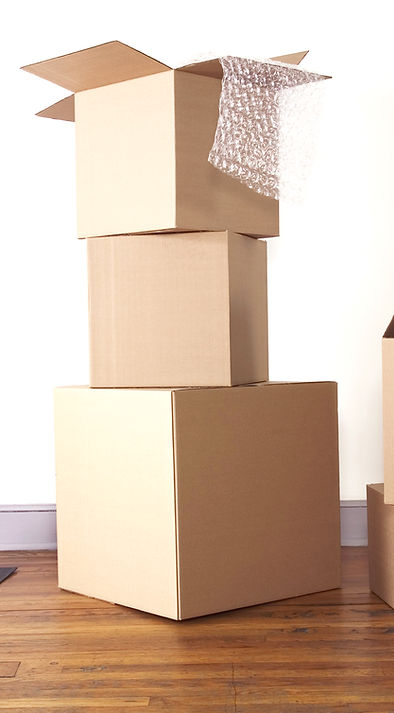 Cardboard Boxes Stack