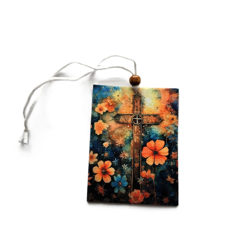 Thumbnail: Decorative Air Freshener Double Sided