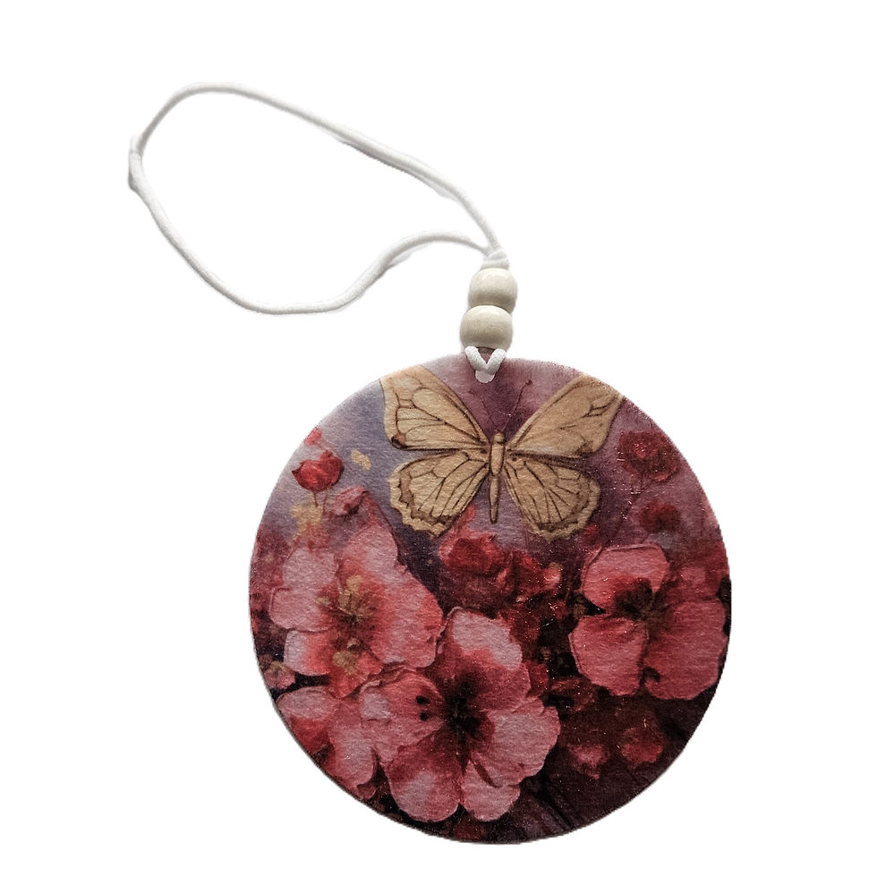 Thumbnail: Round Air Freshener Double Sided