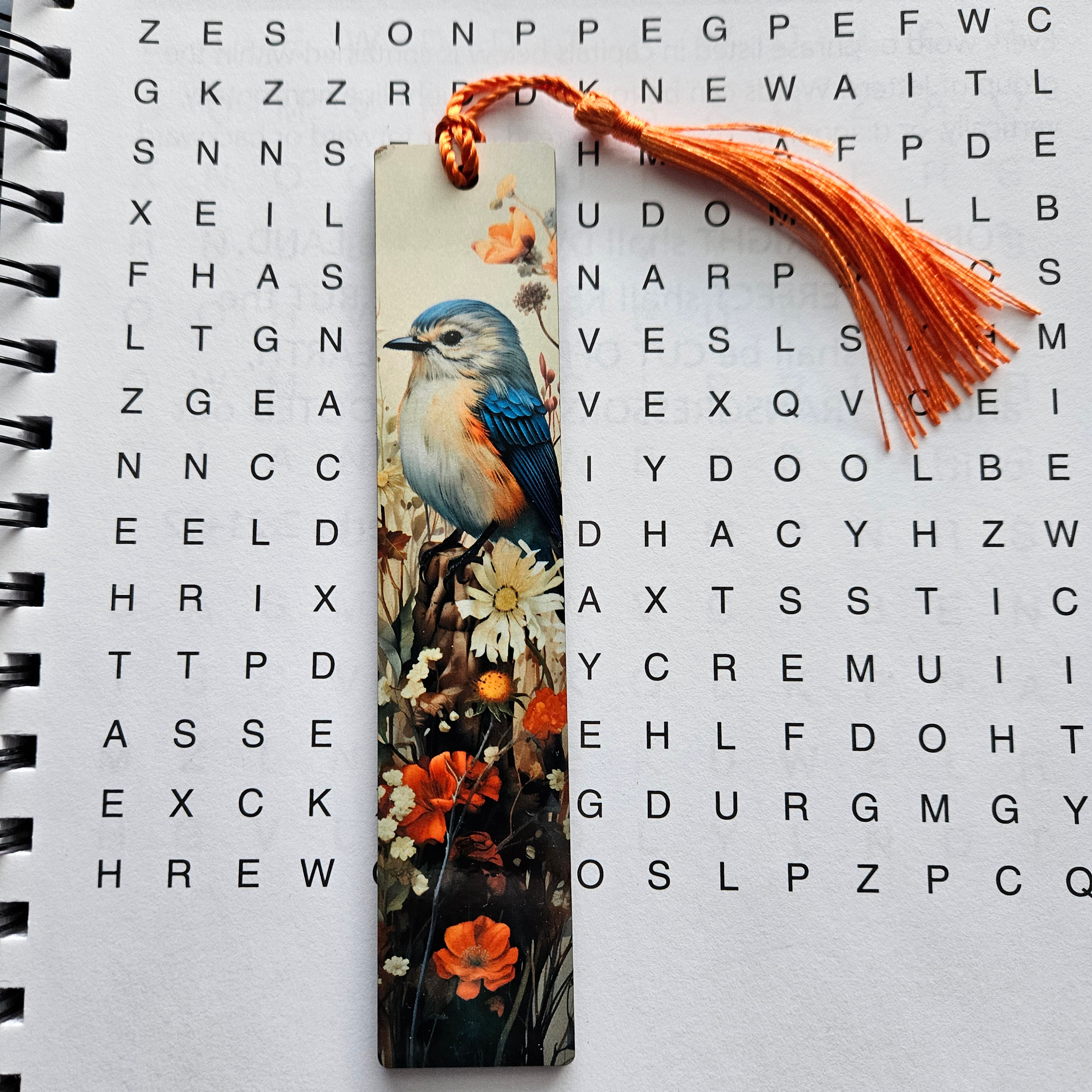 Bookmark Large with Tassel Double Sided 5 5/8" x 1 1/8" Sublimated Mdf