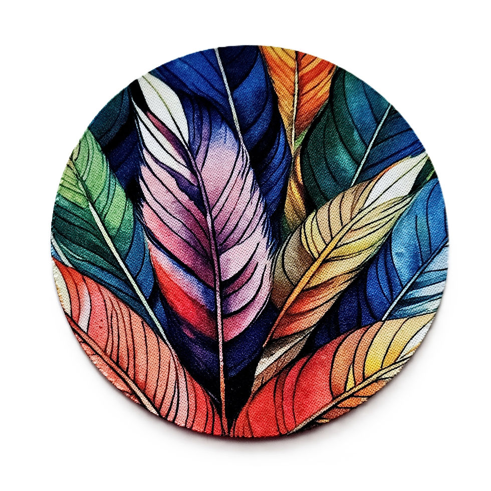 Thumbnail: 4" Round Neoprene Coasters