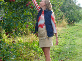 Perfect Day Picking Apples